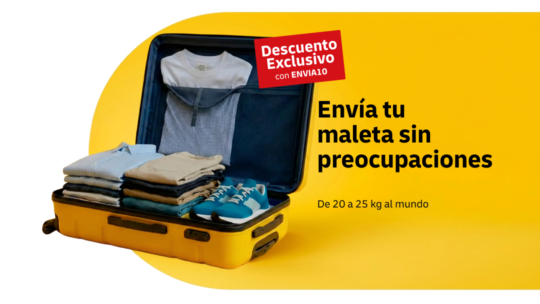 Envia tu maleta sin preocupaciones