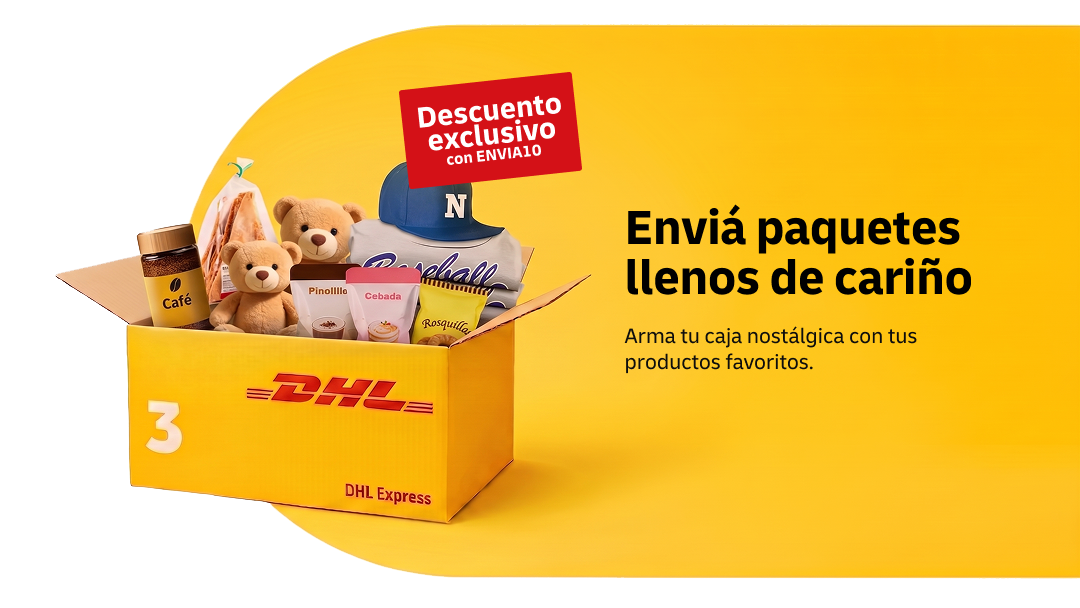 Envia paquetes llenos de carino